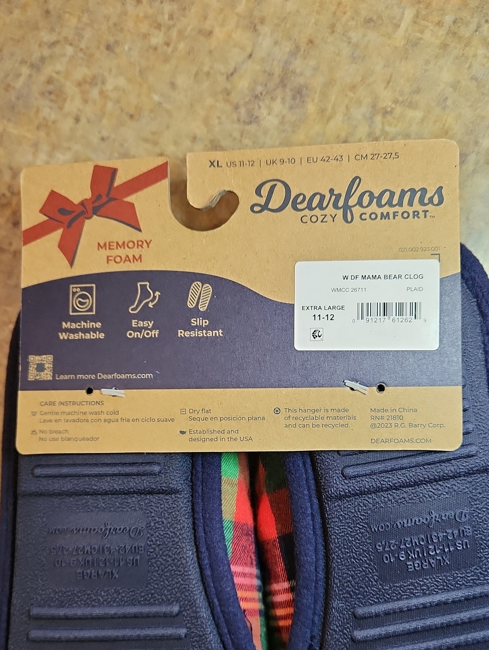 "MAMA BEAR" Slippers - Picture 4 of 9